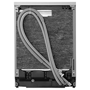 LG Voľne stojaca umývačka riadu LG | A | 14 súprav riadu | QuadWash™ | Strieborná, back view, DF273FV, thumbnail 14