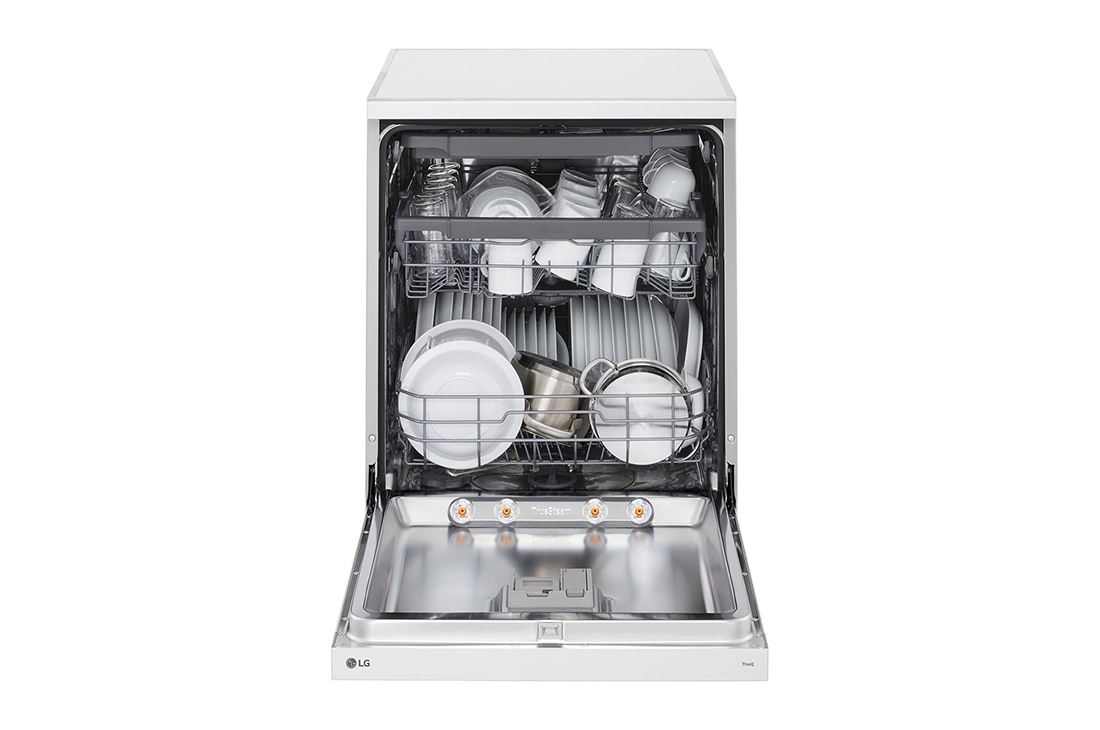 LG Voľne stojaca parná umývačka riadu LG | A | Inverter Direct Drive™ motor | True Steam™, front open, DF273FWS, thumbnail 2