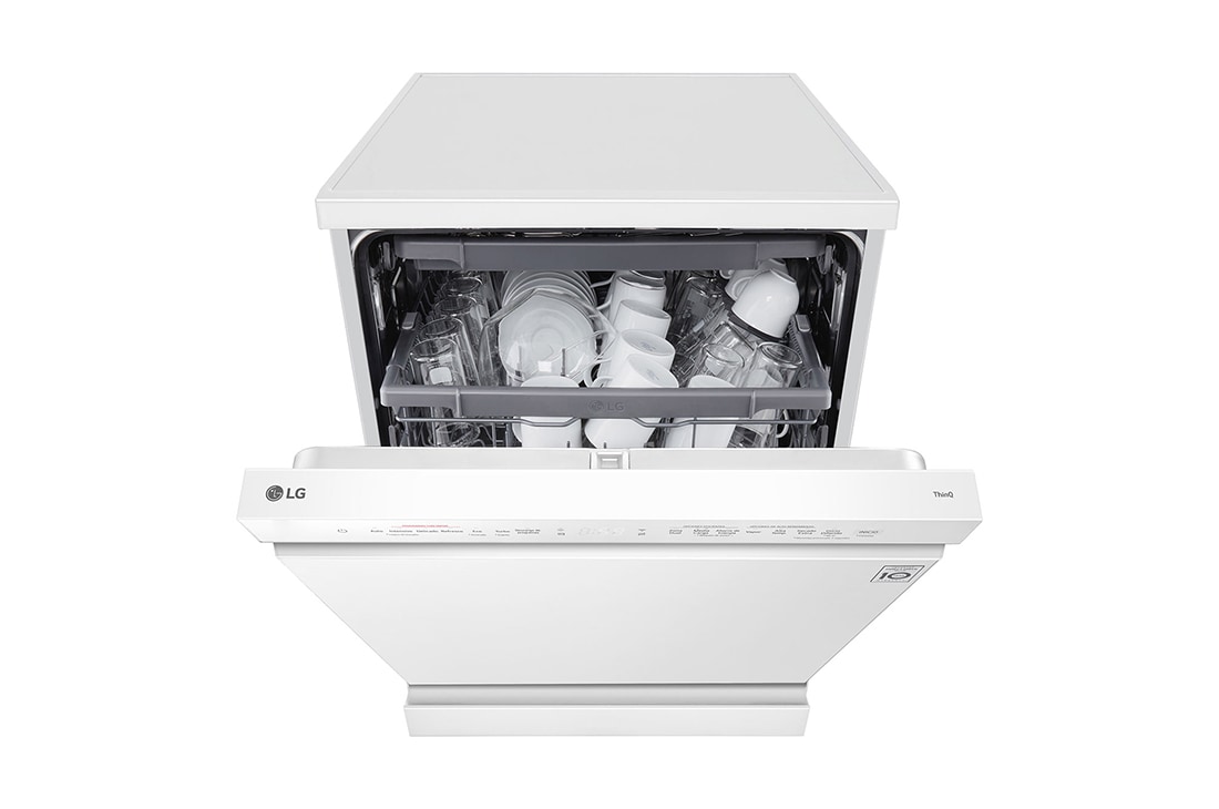 LG Voľne stojaca parná umývačka riadu LG | A | Inverter Direct Drive™ motor | True Steam™, left side open , DF273FWS, thumbnail 4