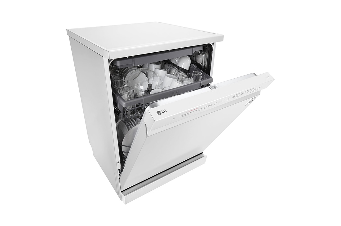 LG Voľne stojaca parná umývačka riadu LG | A | Inverter Direct Drive™ motor | True Steam™, right side open , DF273FWS, thumbnail 7