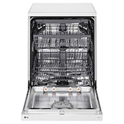 LG Voľne stojaca parná umývačka riadu LG | A | Inverter Direct Drive™ motor | True Steam™, front open with utensils stored, DF273FWS, thumbnail 3