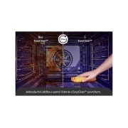 LG 76 l InstaView™, EasyClean™ Vstavaná rúra LG, Čierna/šedá, lifestyle, WS7D7631WB, thumbnail 4