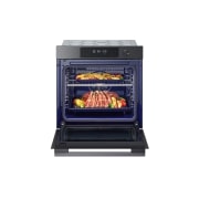 LG 76 l InstaView™, EasyClean™ Vstavaná rúra LG, Čierna/šedá, front open , WS7D7631WB, thumbnail 10