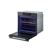 LG 76 l InstaView™, EasyClean™ Vstavaná rúra LG, Čierna/šedá, left open, WS7D7631WB, thumbnail 13