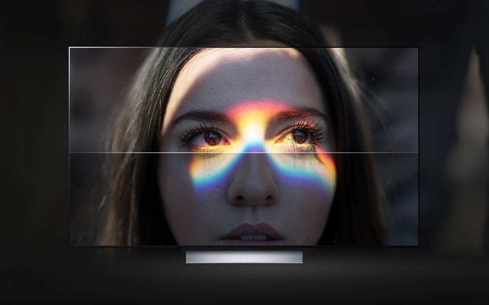 Mini LED TVs produce high brightness levels.