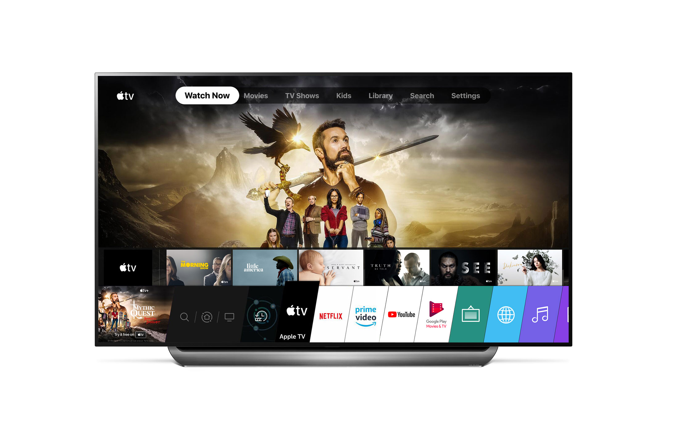 Новое приложение телевизор. LG Smart TV. Приложения для телевизора LG Smart TV. Телевизор Эппл 2020. Телевизор Apple 2019.