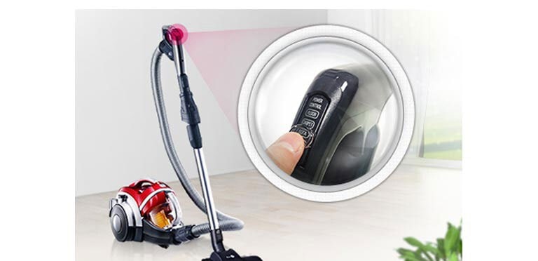 Aspirateur lg sales sans sac rouge