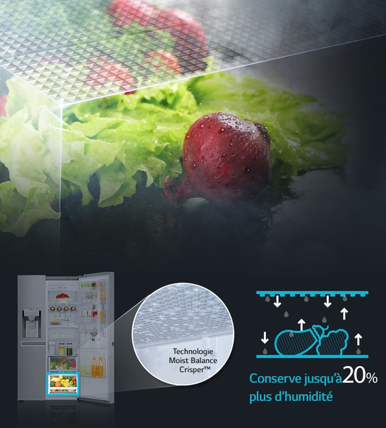 Technologie Moist Balance Crisper™2