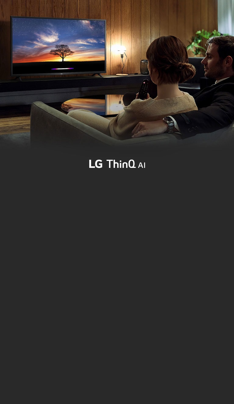 La vie devient merveilleuse avec le téléviseur AI