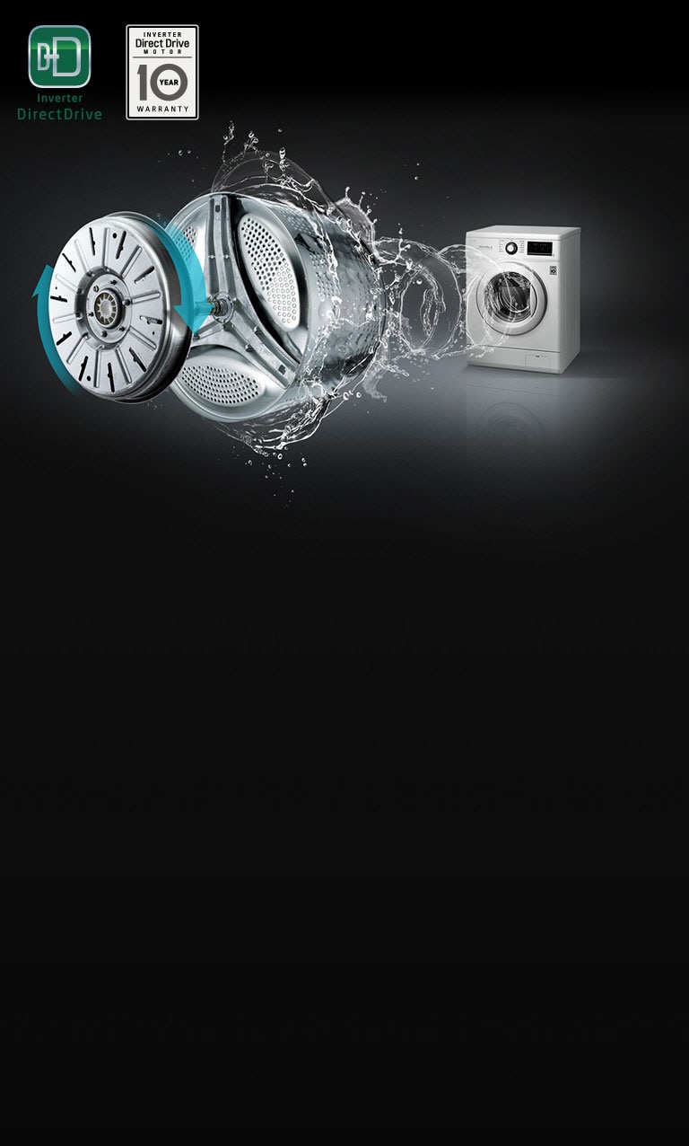 MOINS DE BRUIT & VIBRATIONS-Inverter Direct Drive™2