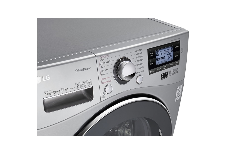 LG 12kg 6Motion DD, Plus grande capacité dans un lave linge de taille standard, F1495BD7, thumbnail 7