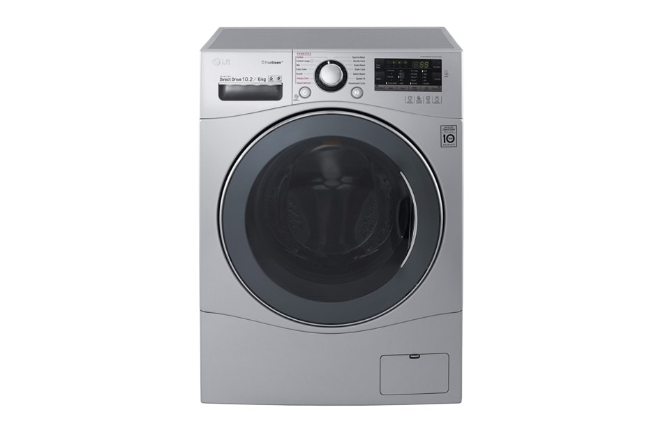 LG LAVAGE 10.2KG & SÉCHAGE 6 KG AVEC VAPEUR, TECHNOLOGIES DIRECT DRIVE & 6  MOTION