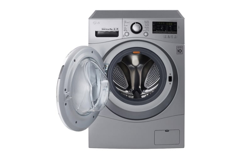 LG LAVANTE SÉCHANTE ECONOME EN ÉNERGIE AVEC TECHNOLOGIE 6 MOTION DIRECT DRIVE ™ . 9 KG LAVAGE / SÉCHAGE 9KG, F14A8RD5, thumbnail 2