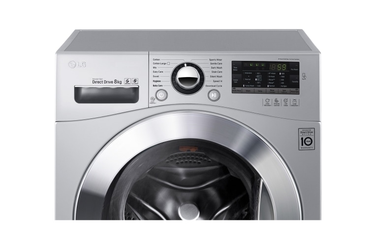 LG LAVANTE SÉCHANTE ECONOME EN ÉNERGIE AVEC TECHNOLOGIE 6 MOTION DIRECT DRIVE ™ . 9 KG LAVAGE / SÉCHAGE 9KG, F14A8RD5, thumbnail 9