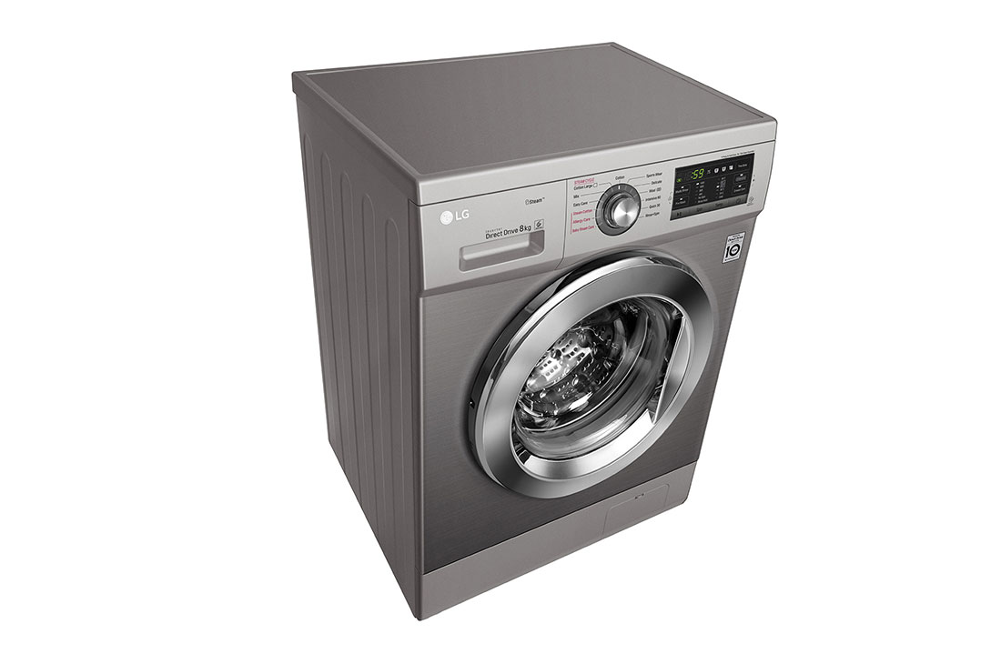 LG 8kg Steam Washing Machine with Inverter DD Motor, FH4G6TDY6, thumbnail 7