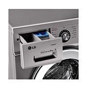 LG 8kg Steam Washing Machine with Inverter DD Motor, FH4G6TDY6, thumbnail 5