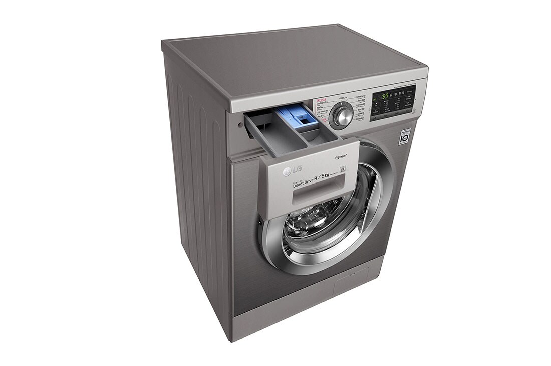LG 9/5kg Steam Washing and Drying Machine with Inverter DD Motor, FH4G6VDGG6, thumbnail 8