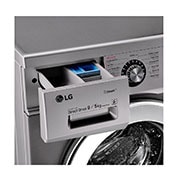 LG 9/5kg Steam Washing and Drying Machine with Inverter DD Motor, FH4G6VDGG6, thumbnail 5