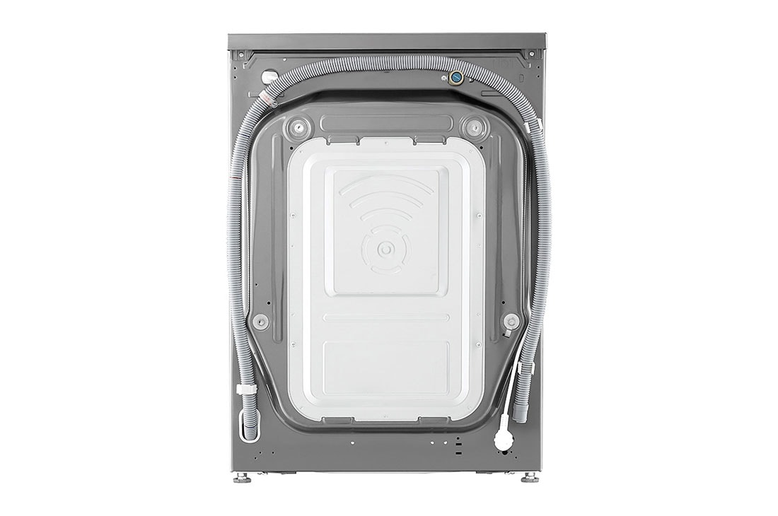 LG Machine à laver 7kg avec moteur Inverter Direct Drive 6 motions chargement frontal, couleur argent, Vue arrière, FH2J3QDNG5P, thumbnail 15