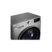 LG Machine à laver 7kg avec moteur Inverter Direct Drive 6 motions chargement frontal, couleur argent, Vue de dessus, FH2J3QDNG5P, thumbnail 7