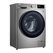 LG Machine à laver 7kg avec moteur Inverter Direct Drive 6 motions chargement frontal, couleur argent, Vue de gauche, FH2J3QDNG5P, thumbnail 11