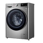 LG Machine à laver 7kg avec moteur Inverter Direct Drive 6 motions chargement frontal, couleur argent, Vue de droite, FH2J3QDNG5P, thumbnail 13