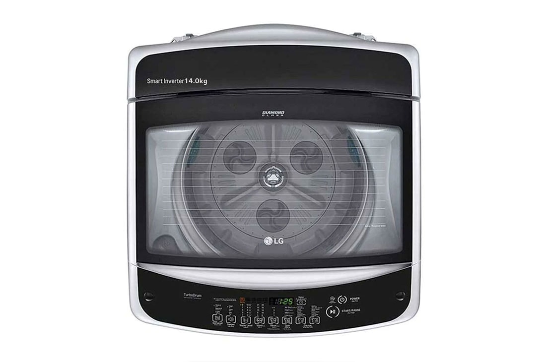 LG Tambour turbo pour machine à laver à chargement par le haut Smart Inverter de<br> 14 kg, porte à fermeture en douceur, T1466NEHGU, T1466NEHGU, thumbnail 6