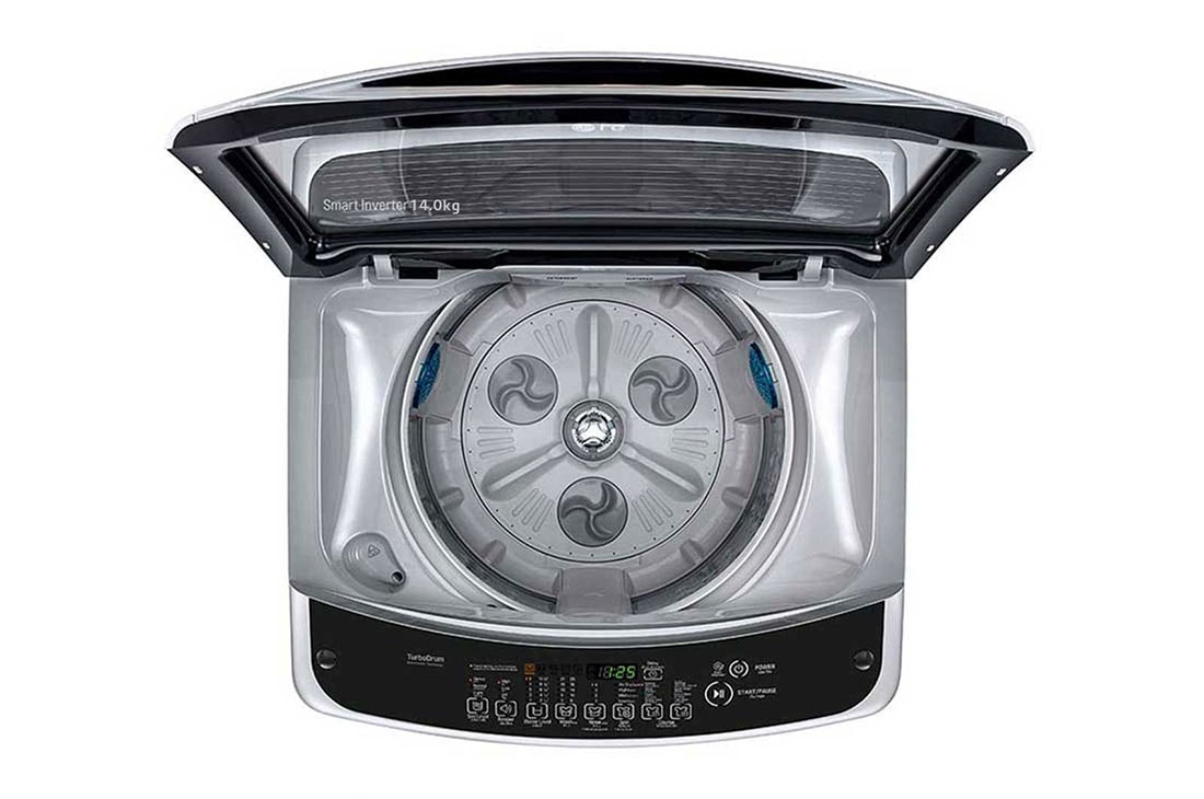 LG Tambour turbo pour machine à laver à chargement par le haut Smart Inverter de<br> 14 kg, porte à fermeture en douceur, T1466NEHGU, T1466NEHGU, thumbnail 7