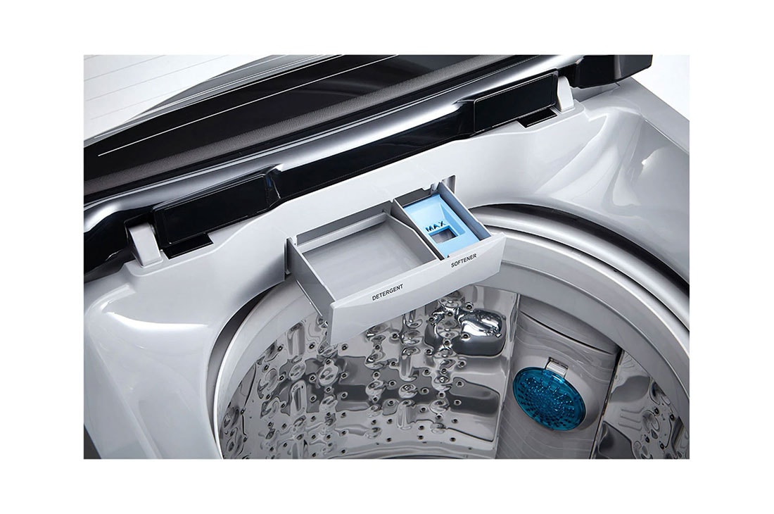 LG Tambour turbo pour machine à laver à chargement par le haut Smart Inverter de<br> 14 kg, porte à fermeture en douceur, T1288NEHGE, T1466NEHGU, thumbnail 9