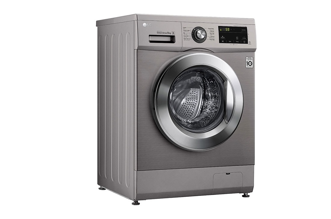 LG Lave Linge a chargement frontal I 8kg I Moteur Inverter Direct Drive I A+++, Vue de droite, FH2J3TNG5P, thumbnail 5