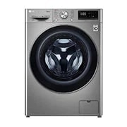 LG Lave-linge et Sèche-linge | 10,5 / 7 Kg| Capacité plus grande | AI DD | Steam | ThinQ, front view, F4V5RGP2T, thumbnail 1