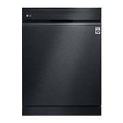 LG Lave-vaisselle LG QuadWash™ Steam, Noir pour 14 personnes, Front view, DFC335HM, thumbnail 1