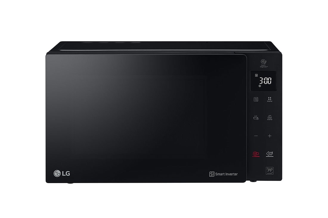 LG Micro-ondes, technologie LG Neo Chef, capacité de 25 litres, onduleur intelligent, EasyClean, front view, MS2535GIS