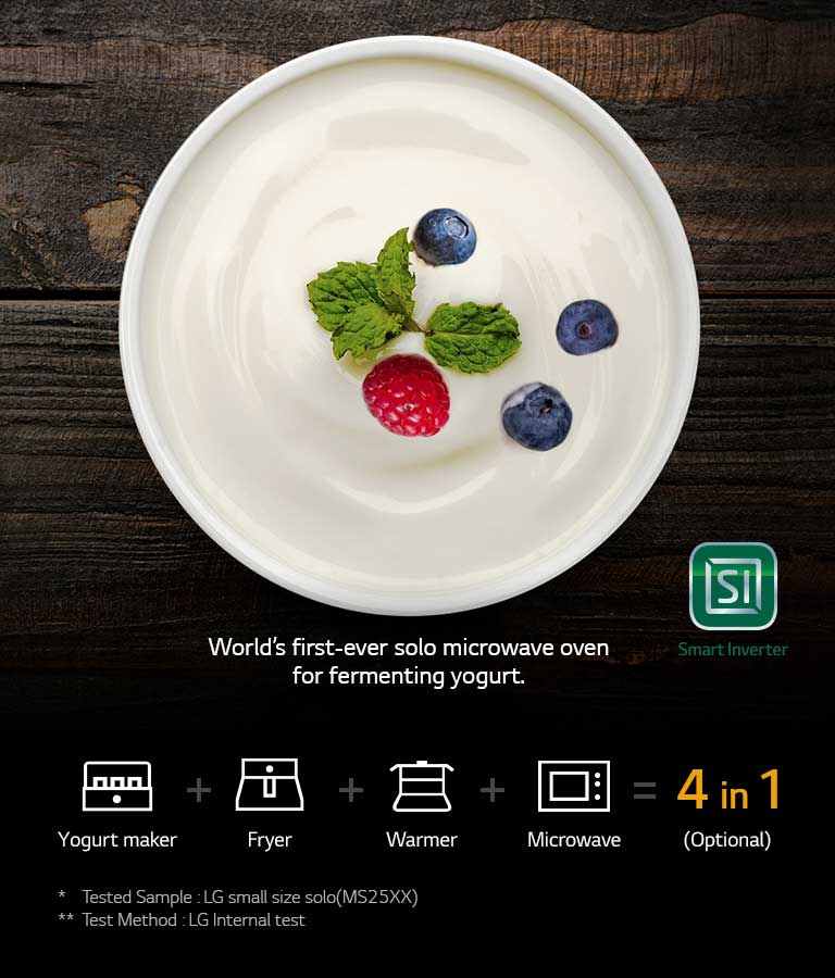 De nombreux types de cuisson disponibles