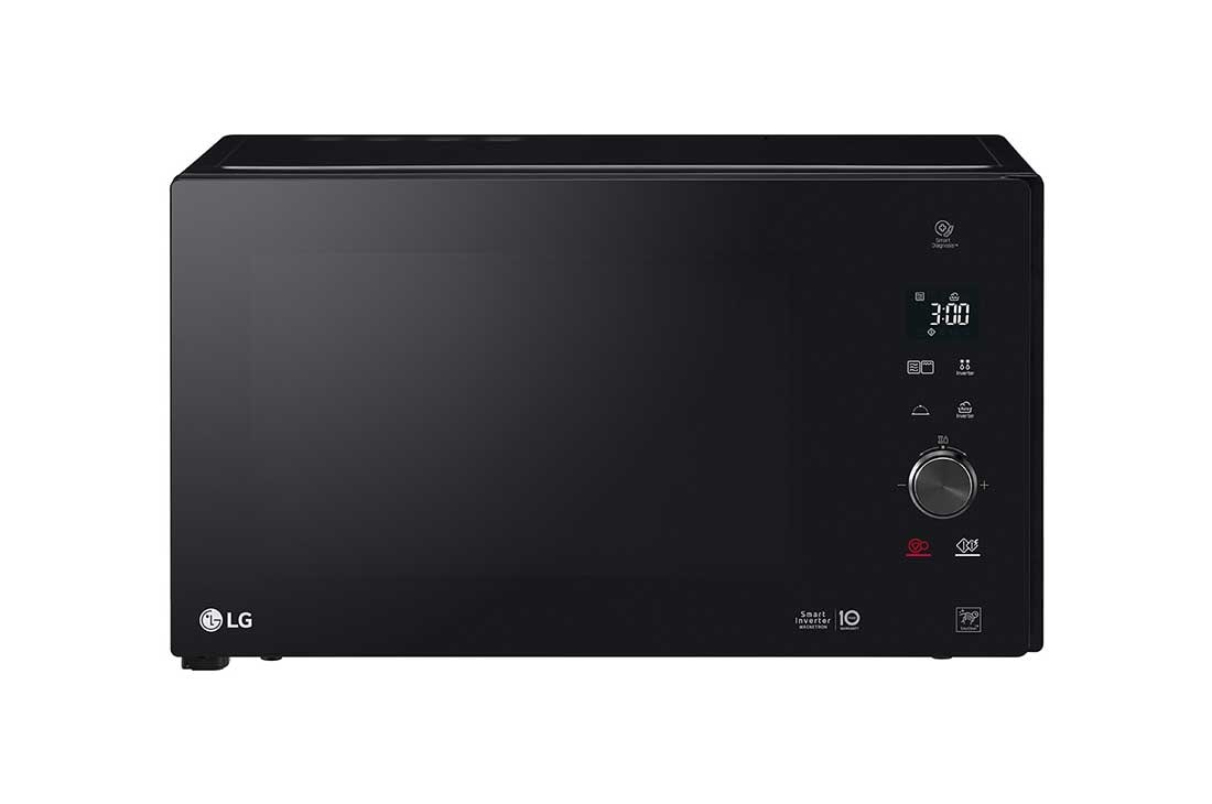 LG Micro-ondes, technologie LG Neo Chef, capacité de 42 litres, onduleur intelligent, EasyClean, gril, front view, MH8265DIS