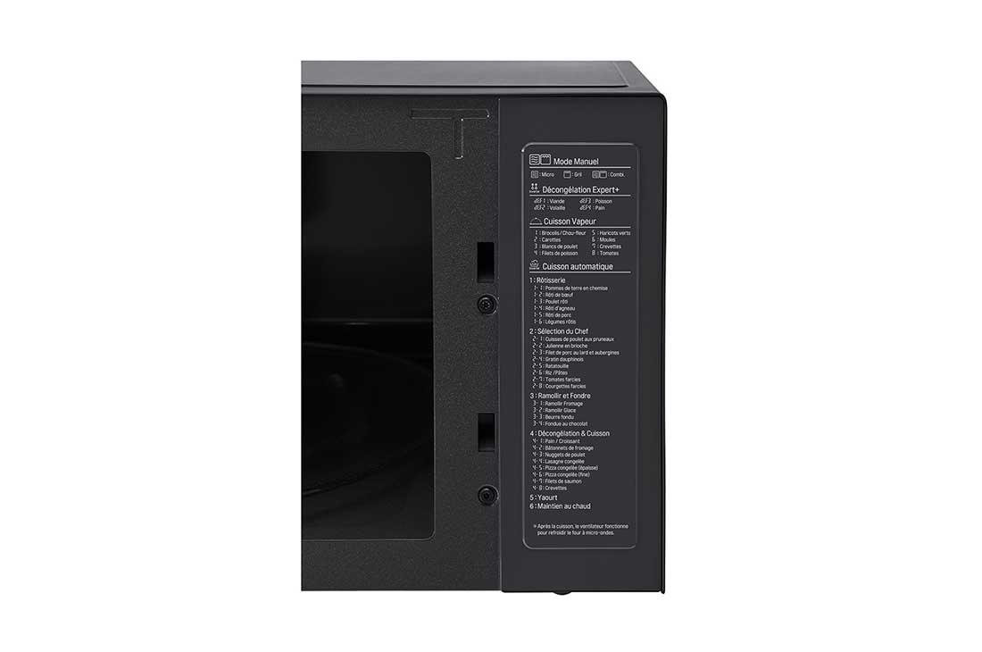LG Micro-ondes, technologie LG Neo Chef, capacité de 42 litres, onduleur intelligent, EasyClean, gril, display view, MH8265DIS, thumbnail 10