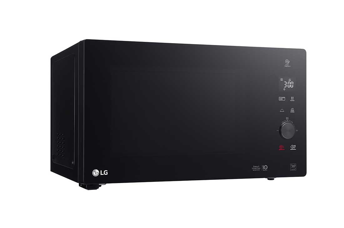 LG Micro-ondes, technologie LG Neo Chef, capacité de 42 litres, onduleur intelligent, EasyClean, gril, right side view, MH8265DIS, thumbnail 2