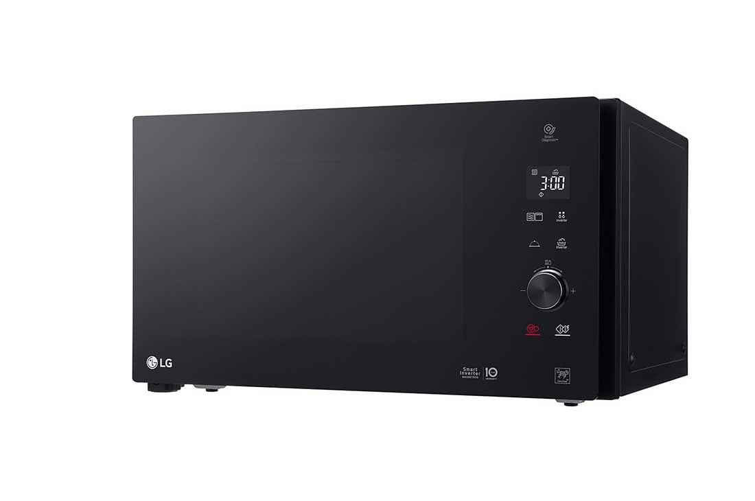 LG Micro-ondes, technologie LG Neo Chef, capacité de 42 litres, onduleur intelligent, EasyClean, gril, right side , MH8265DIS, thumbnail 6