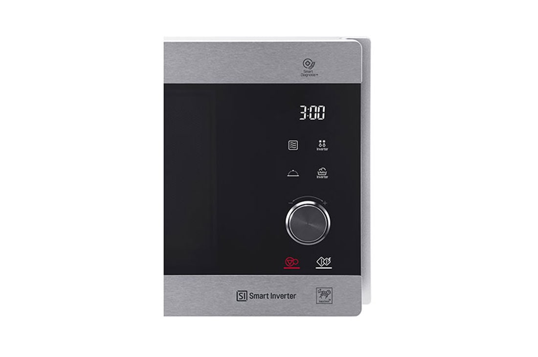 LG Four à micro-ondes de 42 litres, argent, technologie Smart Inverter avec 10 ans de garantie, gril, cuisson automatique intelligente, antibactérien, éclairage LED, cut view, MH8265CIS, thumbnail 3
