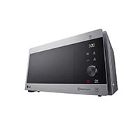 LG Four à micro-ondes de 42 litres, argent, technologie Smart Inverter avec 10 ans de garantie, gril, cuisson automatique intelligente, antibactérien, éclairage LED, low perspective , MH8265CIS, thumbnail 8