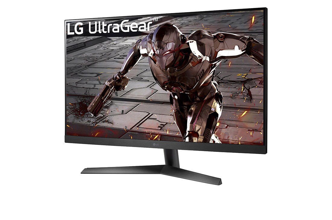 LG ÉCRAN LG ULTRAGEAR 32'' FHD 32GN50R-B / 165Hz, vue de côté de -15 degrés, 32GN50R-B, thumbnail 2