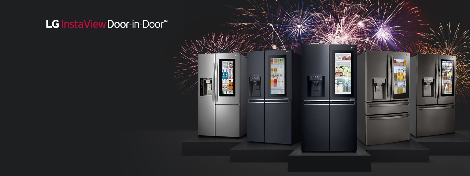 InstaView Door-in-Door five hero products.