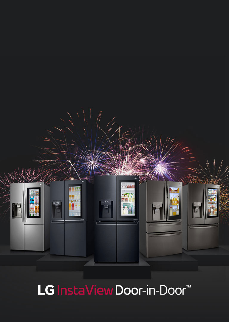 InstaView Door-in-Door five hero products.