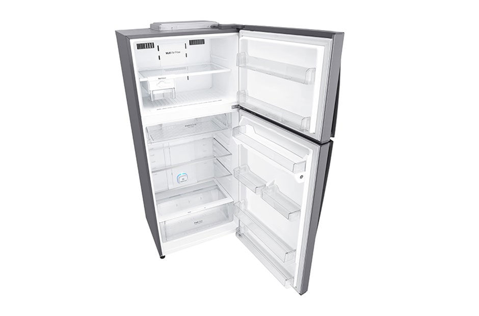 LG Réfrigérateur deux portes de 547 litres avec compresseur à onduleur Smart Inverter, Door Cooling+™ et LED tactile, ThinQ™ avec Wi-Fi - Platine argent, GN-H702HLHU, thumbnail 5