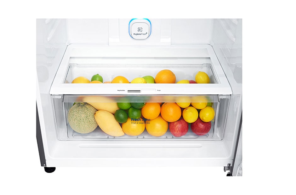 LG Réfrigérateur deux portes de 547 litres avec compresseur à onduleur Smart Inverter, Door Cooling+™ et LED tactile, ThinQ™ avec Wi-Fi - Platine argent, GN-H702HLHU, thumbnail 15