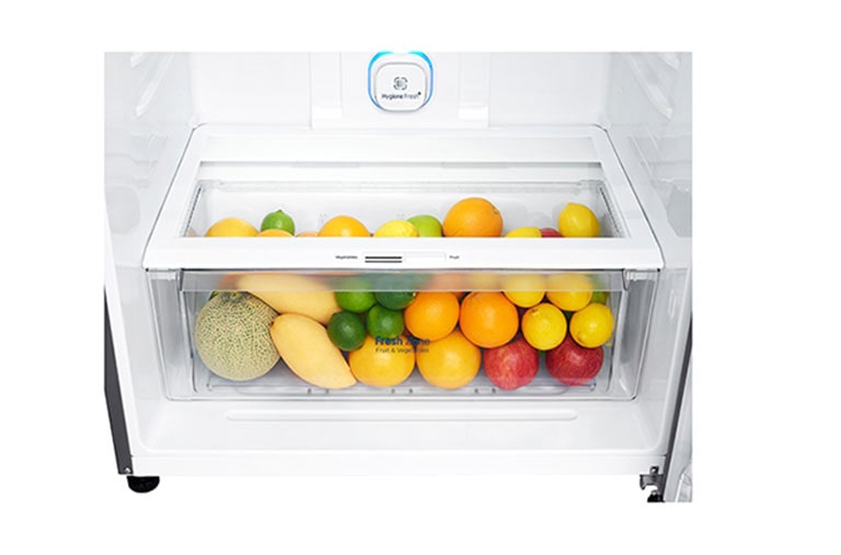 LG Réfrigérateur deux portes de 547 litres avec compresseur à onduleur Smart Inverter, Door Cooling+™ et LED tactile, ThinQ™ avec Wi-Fi - Platine argent, GN-H702HLHU, thumbnail 15