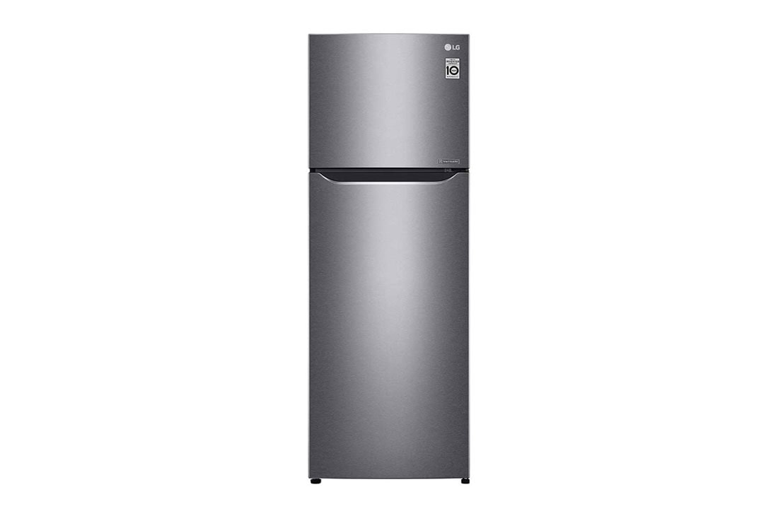 LG Congélateur supérieur en acier au graphite foncé IEC brut de 333 L avec compresseur à onduleur et flux d’air multiple, GN-B372SQCB