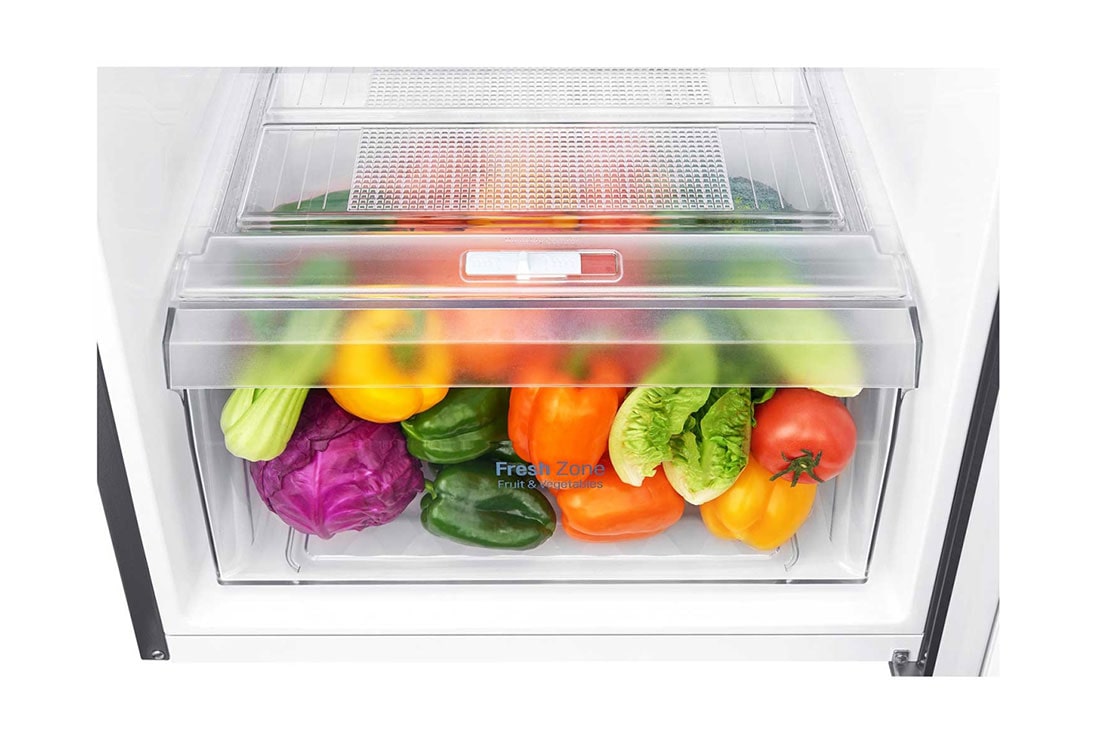 LG Congélateur supérieur en acier au graphite foncé IEC brut de&nbsp;333&nbsp;L avec compresseur à onduleur et flux d’air multiple, GN-B372SQCB, thumbnail 7