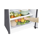 LG Congélateur supérieur en acier au graphite foncé IEC brut de 427 L avec compresseur à onduleur et flux d’air multiple, GN-B422SQCL, thumbnail 5