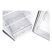 LG Réfrigérateur à congélateur en haut 272(L) nets | Refroidissement homogène dans toutes les zones | Éclairage LED, GN-B272SQCB, thumbnail 11